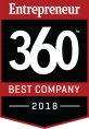 ParkMobile Entrepreneur360-Best Company 2018 Award